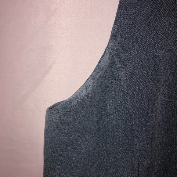 Chaus Dress Silk Sheath Classic V Neck Lined Business Career - Picture 8 of 8